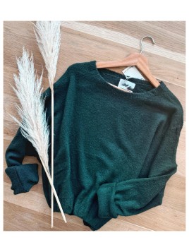 Pull Laura vert sapin
