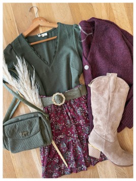 Blouse Samantha Kaki