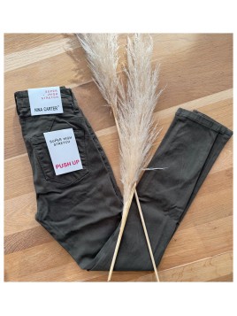 Pantalon Nina Carter kaki