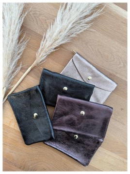 Grande Pochette en cuir