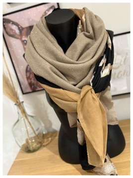 Foulard fait main Laurence