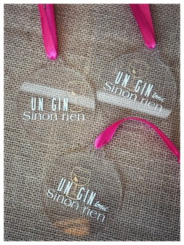 Boule de Noël Un gin tonic...