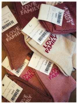 Chaussettes Love Family